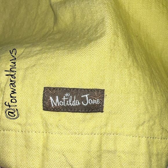 Matilda Jane “You & Me” Yellow Dress – Size M - Picture 6 of 13